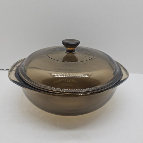 Pyrex Other - Pyrex Glass Amber 023 Round 1.5 L Casserole Baking Dish With 623-C lid
